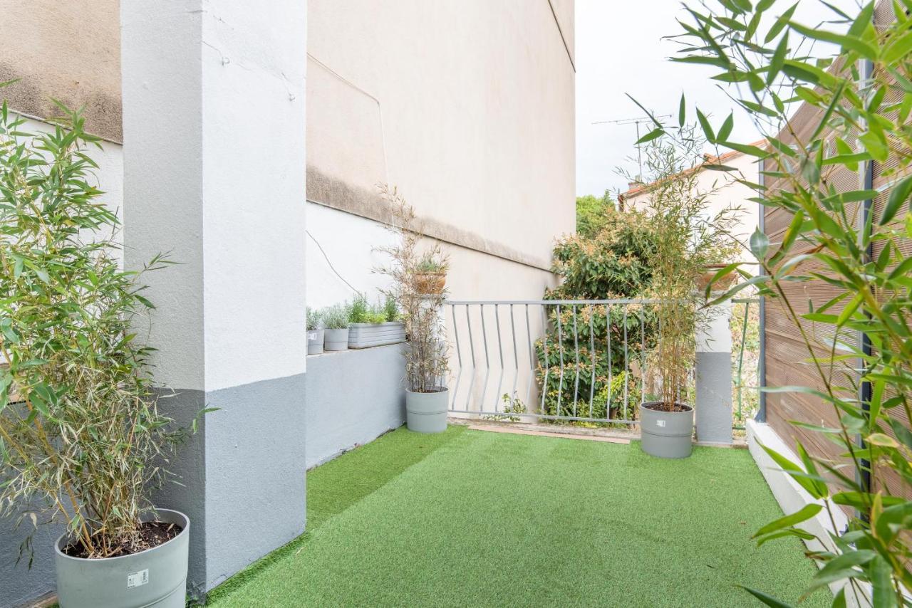 Studio Blancarde Terrasse Parking Clim Marsilia Exterior foto
